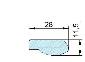 Búvónyílás felső kerek 404 mm kifelenyíló (NL/250;NL/251;NL/252;NL/253; NL/250/B;NL/251/B;NL/252/B;NL/253/B) – 2. műszaki rajz